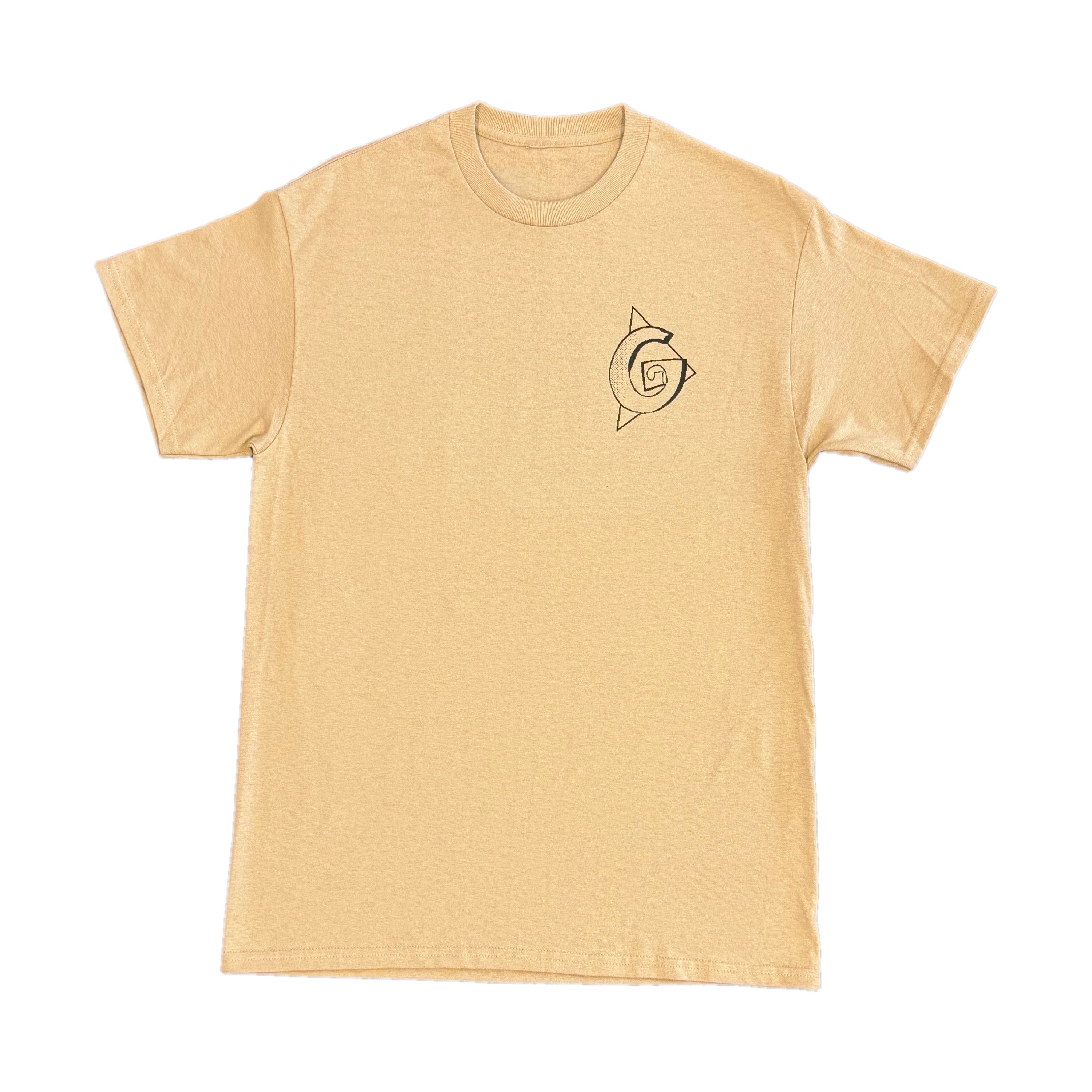 Oceanside Pier Tee - Tan front